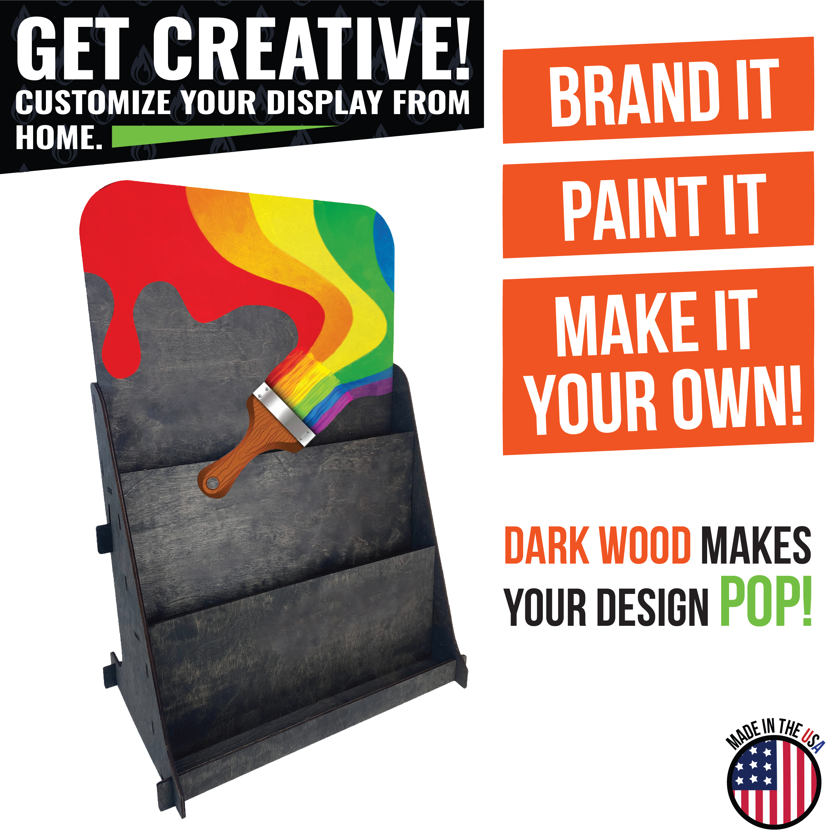 Torched Displays - Wholesale Retailer Display - Paper & Novelty - 3 Tier Stationary Greeting Card Display14