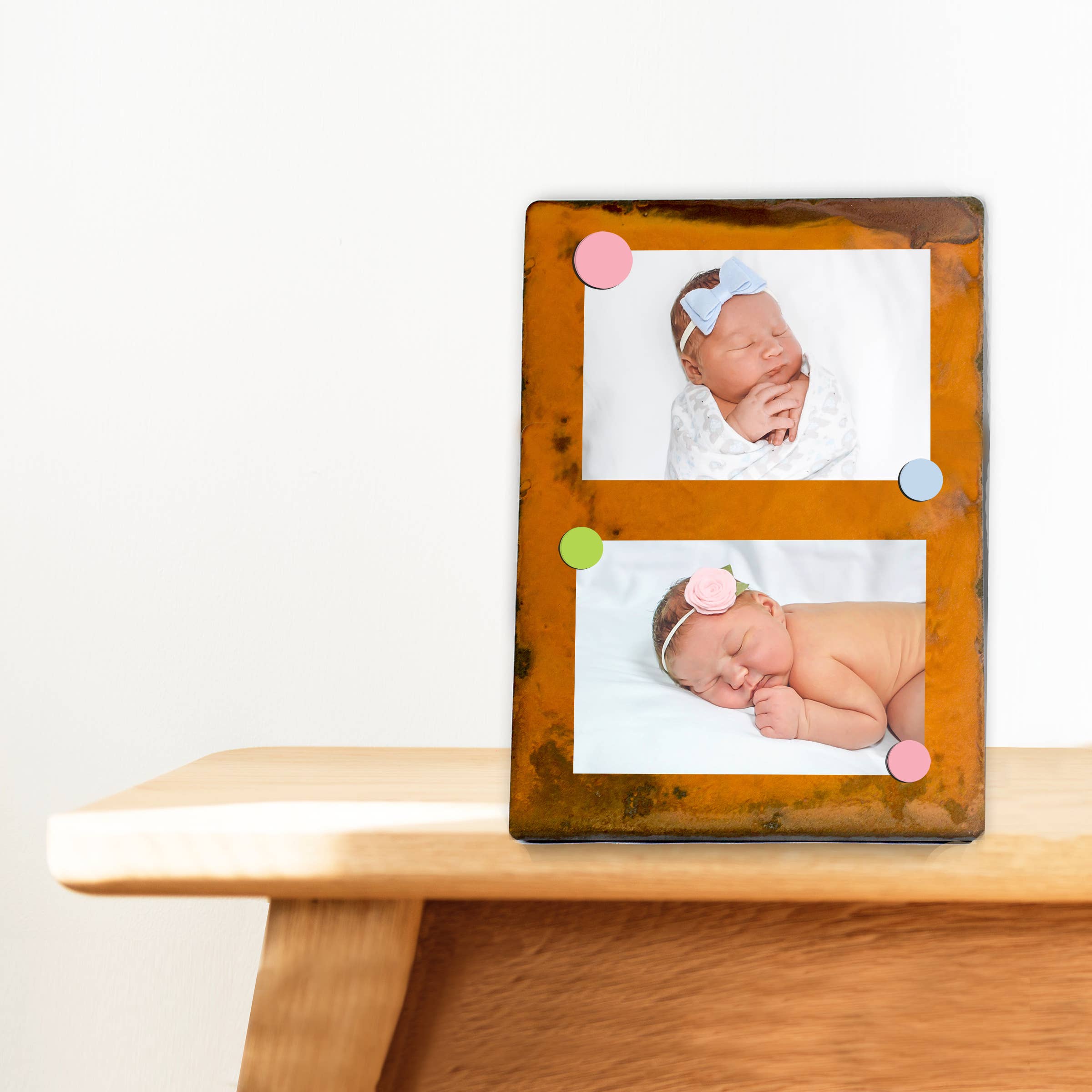 Prairie Dance - Wholesale Picture Frame - Tall Magnetic Frame, Steel Rustic Magnetic Picture Board3