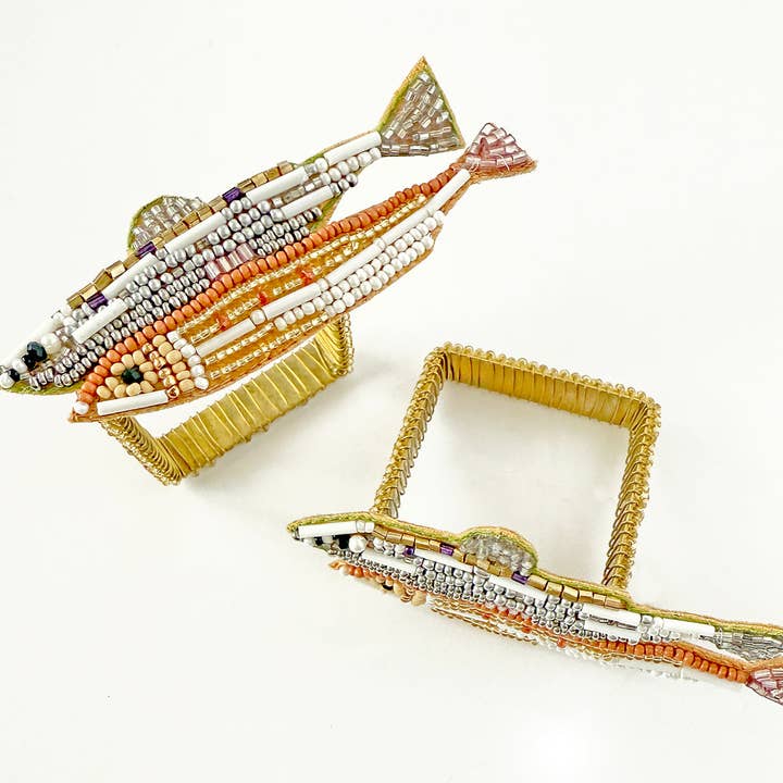 The Ocean Napkin Ring, Set of 4 for wholesale by JO & PA