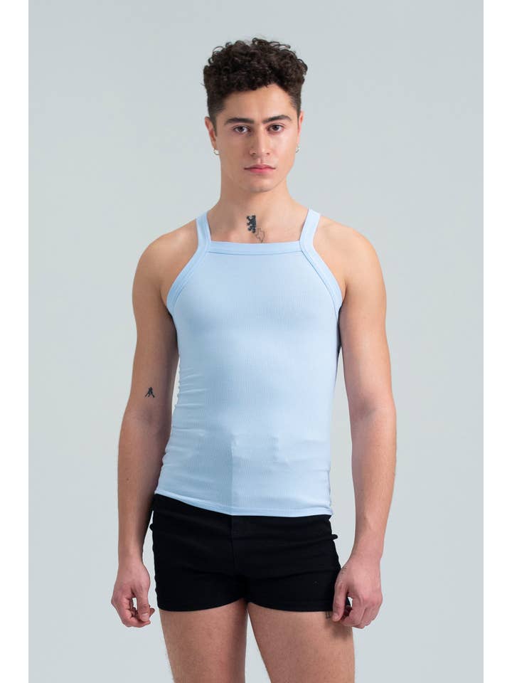 FANG - Wholesale Tank Top - Women's - Essential Racer Back Ribbed Tank1