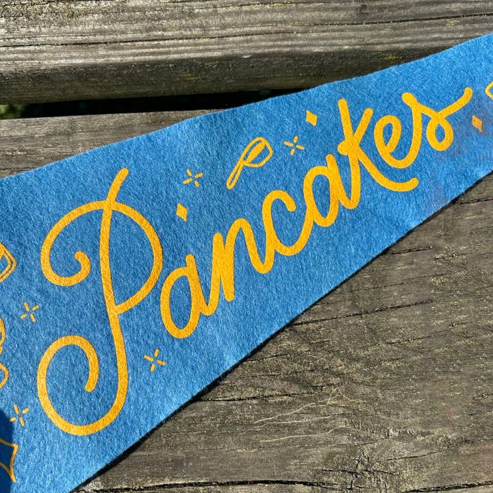 Zander Mack - Wholesale Sign - Pancakes - Pennant2