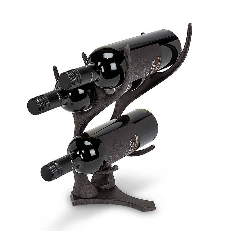 Abbott - Venta al por mayor Botelleros - Botellero Antler Dk Brn-13.5 pulgadas H-15461