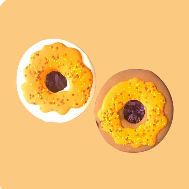 Fall Iced Dog Donut for wholesale by Bakery Dog