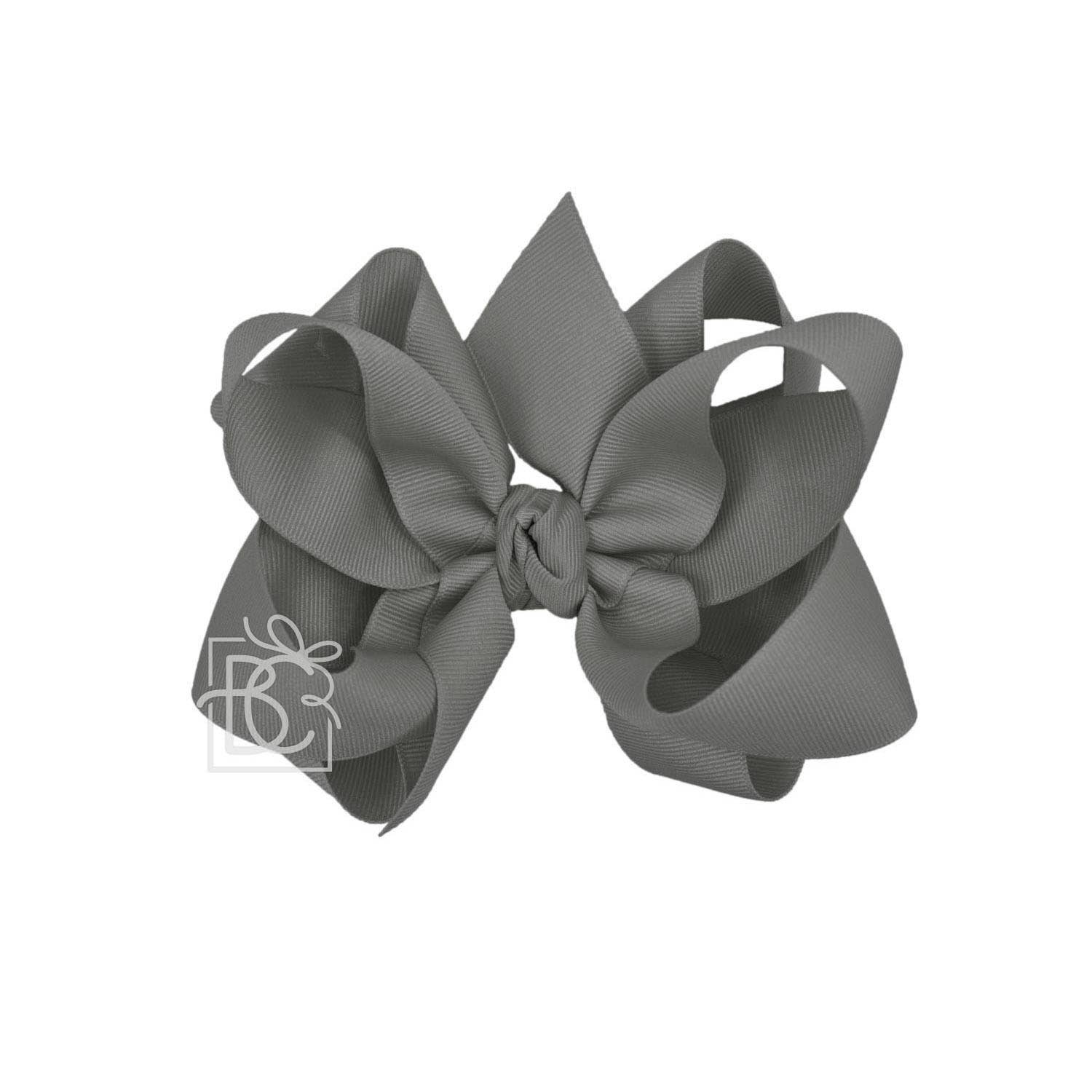 Beyond Creations, LLC - Wholesale Hair bow – Kids - MULTI-LOOP GROSGRAIN BOW ON CLIP119