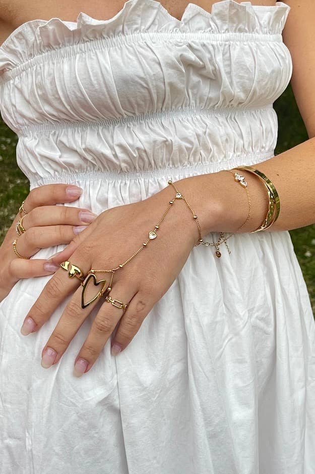 Goud Roestvrijstalen armband 324RX42 voor groothandel op Faire1