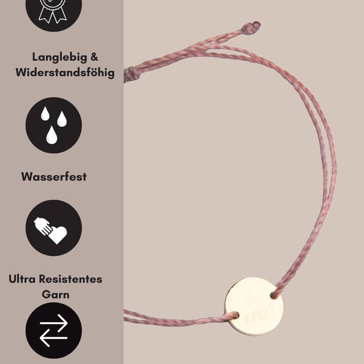 Positiva Jewelry - Wholesale Charm/Dangle Bracelet - Delicate bracelet with customizable pendant4