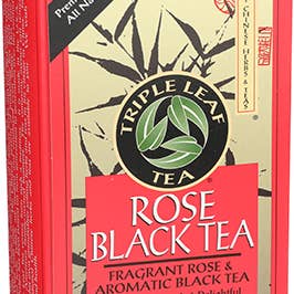 Triple Leaf Tea - Wholesale Tea Bags - Rose Black Tea