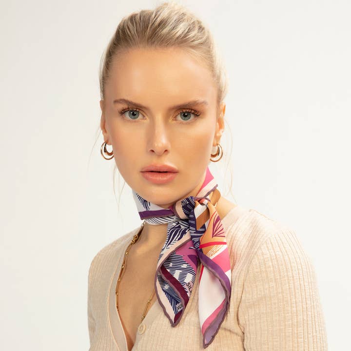 BLOMST & LINE HVID-LILLA-MIX for engroshandel hos Silk and River