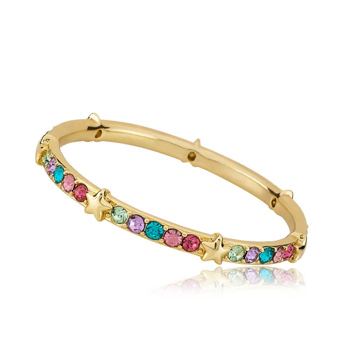 Brazalete Rainbow Stones & Star para venta al por mayor de Little Miss Twin Stars