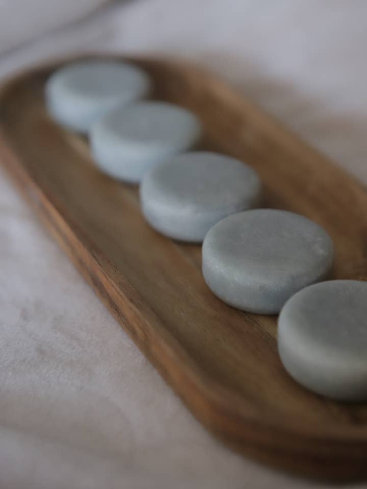 Heather Mini Lotion Bar | Lemongrass & Lavender for wholesale by Oat & Thistle