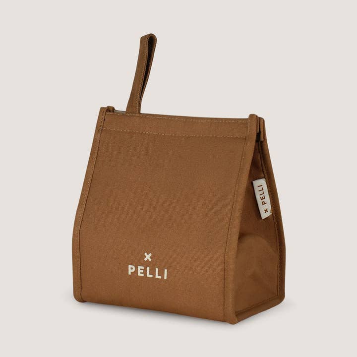 Bolsa de almuerzo con aislamiento para niños Mini Break, color jengibre para venta al por mayor de Pelli Bags