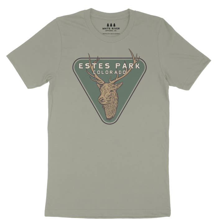 Elk Head T-Shirt - CUSTOMIZABLE for wholesale by White River Apparel Company