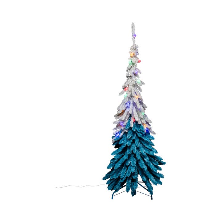 Albero Whimsy Blu da 5 piedi con LED per la vendita all'ingrosso da parte di December Diamonds