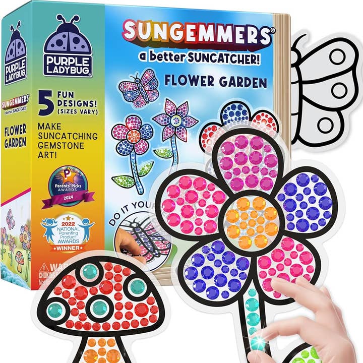 SunGemmers Craft Kit - Flower Garden Set for wholesale by Purple Ladybug