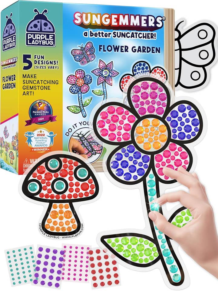 Kit de bricolage SunGemmers - Ensemble Jardin de fleurs pour la vente par Purple Ladybug