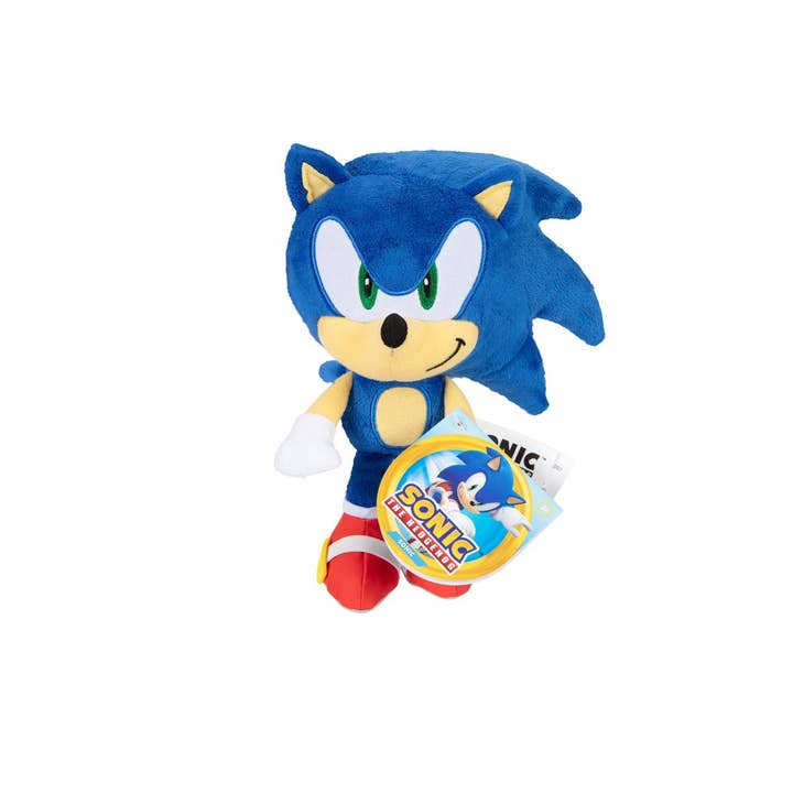 License 2 Play Toys - Wholesale Stuffed/Plush Toy - Kids & Baby - Sonic Basic Plush in 8pc Counter Display