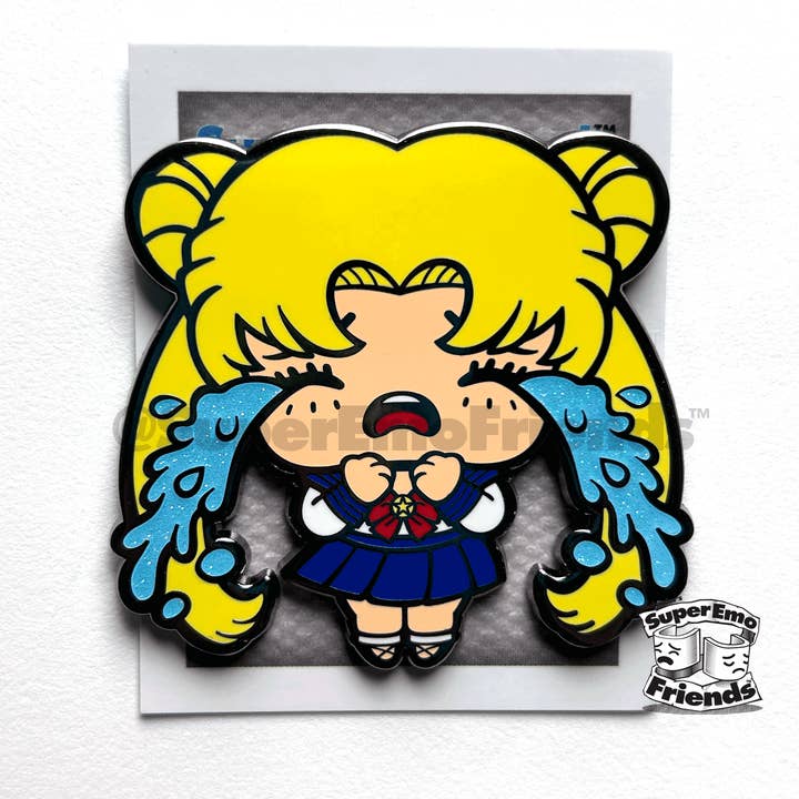 SuperEmo Usagi Enamel Pin for wholesale by SuperEmoFriends