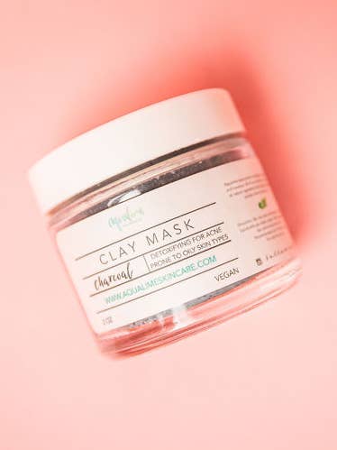 Activated Charcoal Clay Mask for wholesale by Aqualime