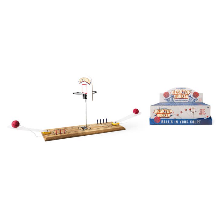 DM Merchandising - Wholesale Board Game - Modern Monkey Desktop Dunker Basketball Wooden Mini Game