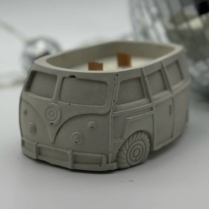 Groovy Bus Candle for wholesale by Burnt October