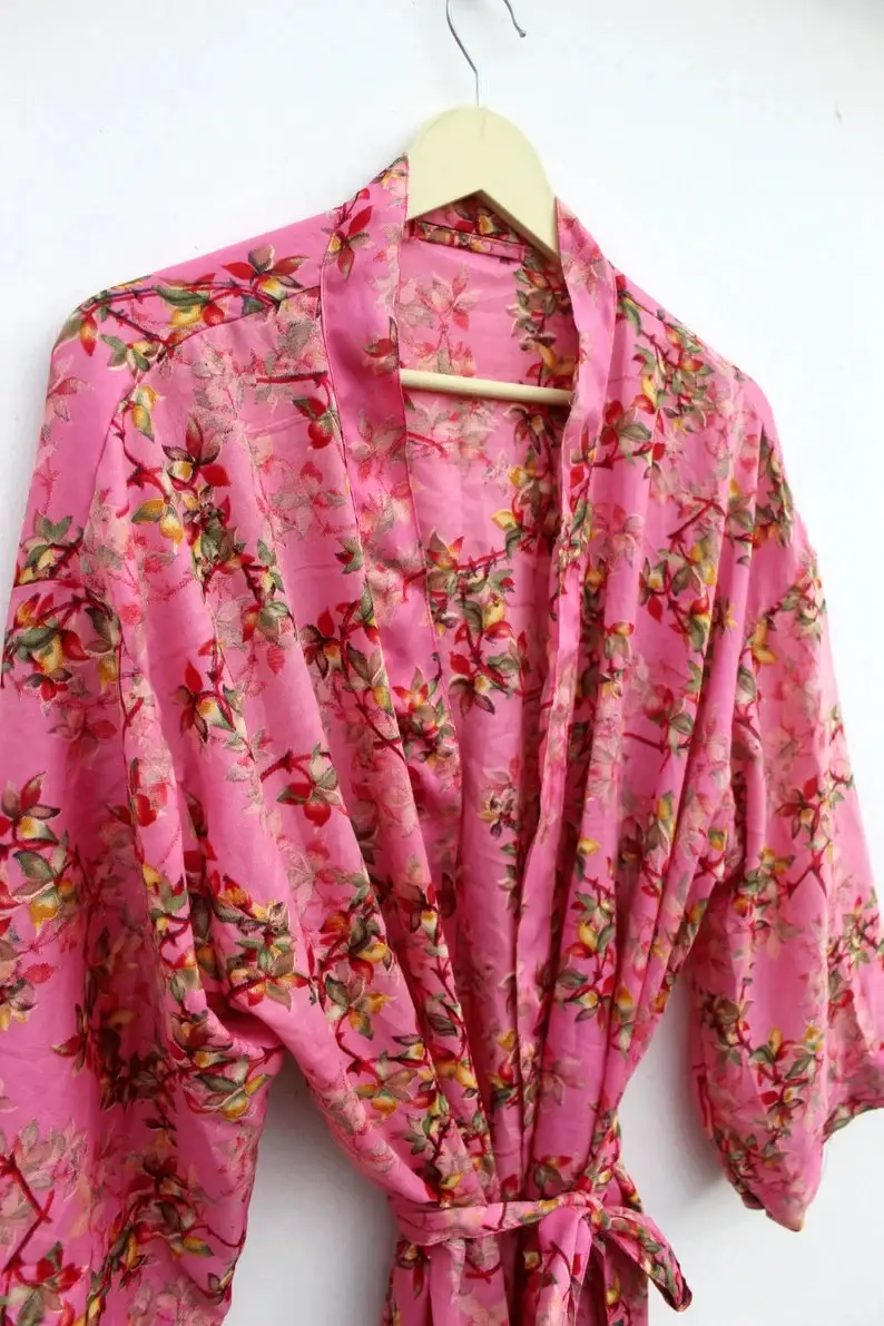 GYPSY STUDIO – wholesale Kimono – Women's – Indian Silk Kimono Crepe Silk Kimono Sari Kimono Festival 2