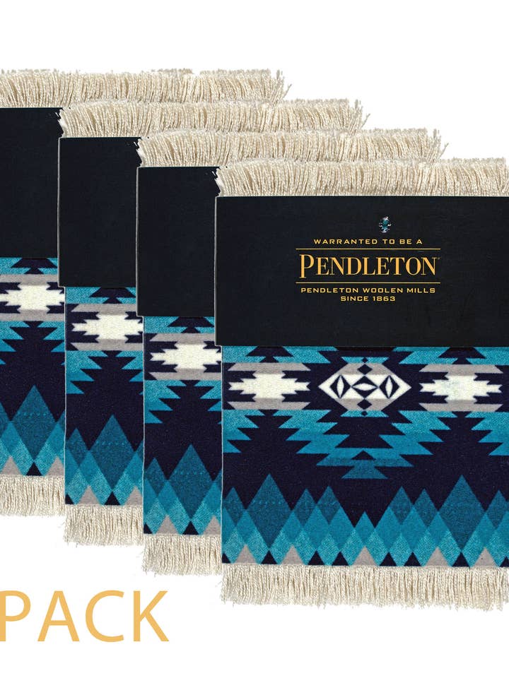 4pk - CoasterRug Set Pendleton Papago Park - 4 Pc for wholesale by Mouse Rug
