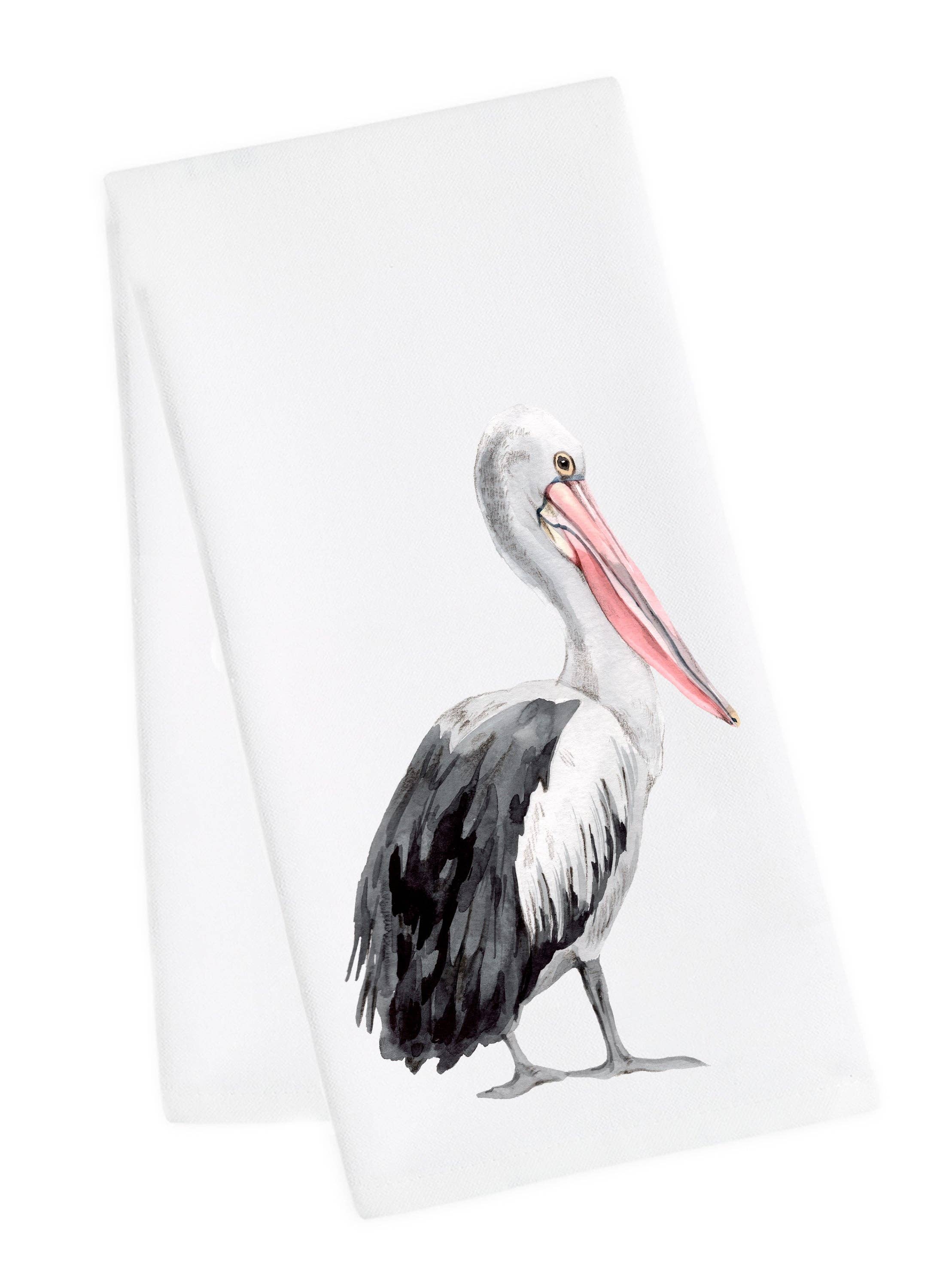 M Design Studio Gifts - Wholesale Tea Towel - Pelican Tea Towel0