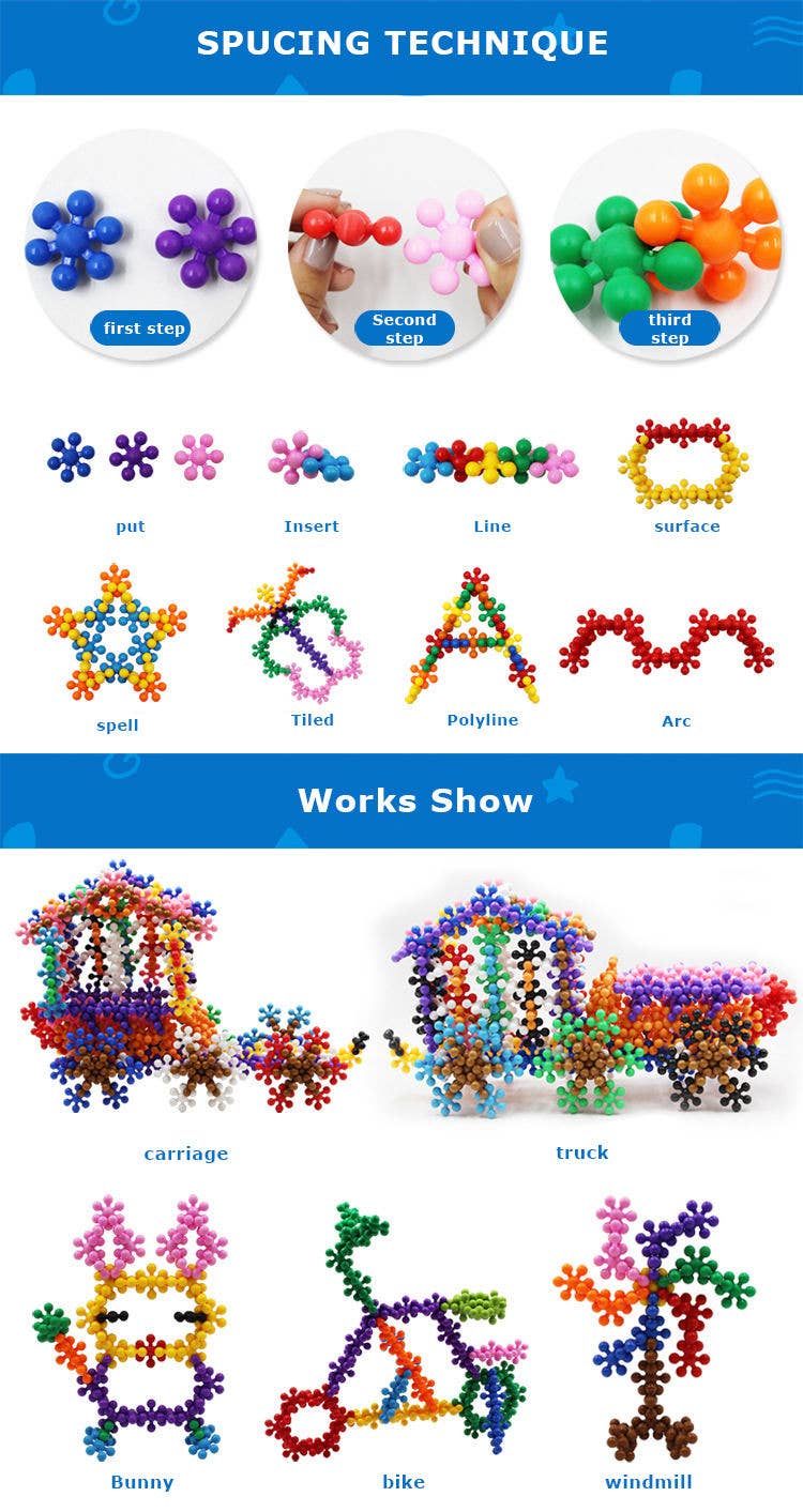 Infinite Basics - Wholesale Building Set - Kids - 200 Pieces 3D Interlocking Building Blocks STEM Toy29