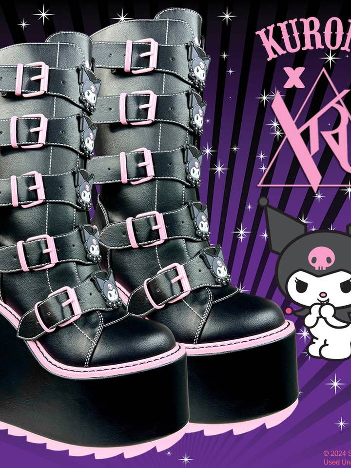 YRU Shoes - Wholesale Boots - Women's - DUNE KUROMI - BLACK
