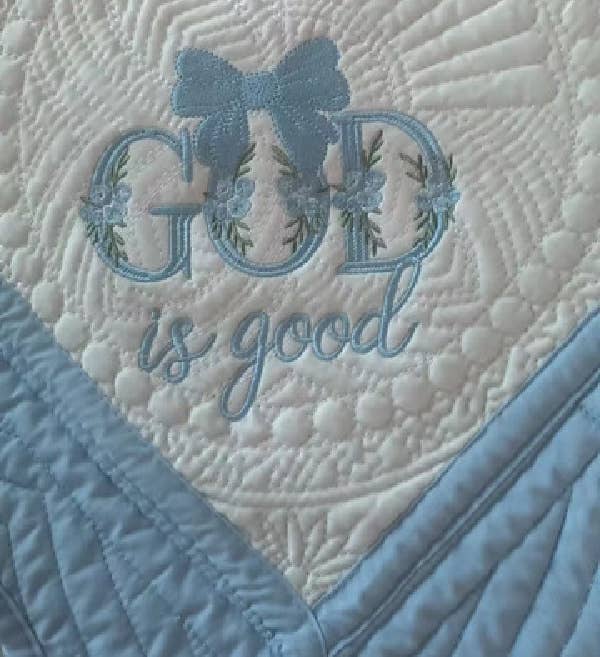 Zsa Zsa & LoLLi Monogram Blanks - Wholesale Quilt - Kids & Baby - Heirloom Quilt - Baby Quilt Blanket Monogram55