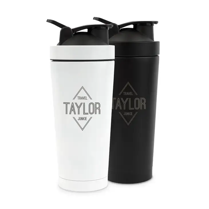 Weddingstar Inc. - Wholesale Insulated mug/tumbler - Stainless Steel Protein Shaker Cup - Diamond Emblem6