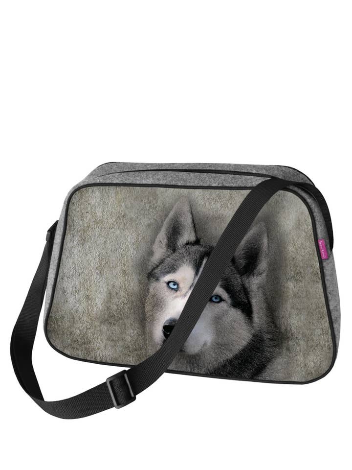 Bandolera de fieltro Husky Nesi Bertoni Line para venta al por mayor de IngrossoBertoni by INCI Srl