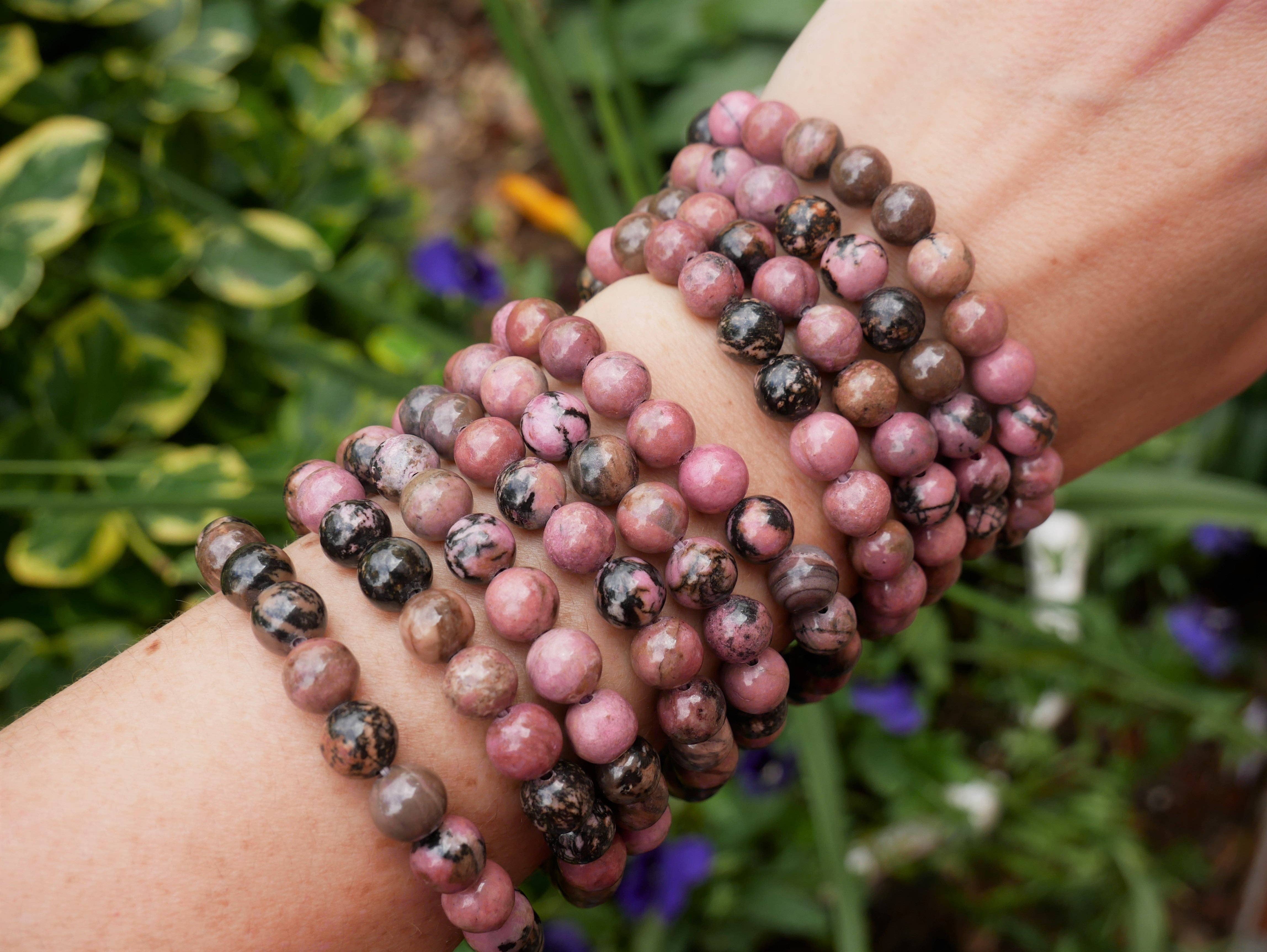 The Healing Sanctuary - Wholesale Armband met kralen - Rhodoniet kralenarmbanden 8 mm2