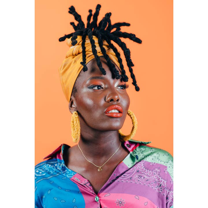 Seraphtive LLC - Wholesale Hoop Earrings - Sunset Hoops in Golden Hour1