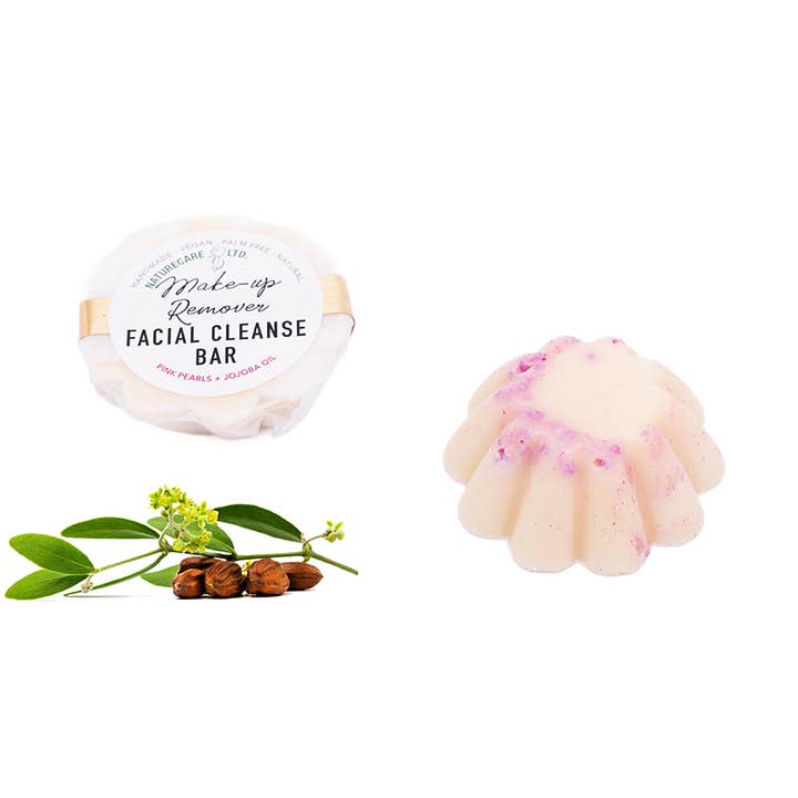 Pink Pearl Makeup Remover Cleansing Bar for wholesale by Naturecare Ltd