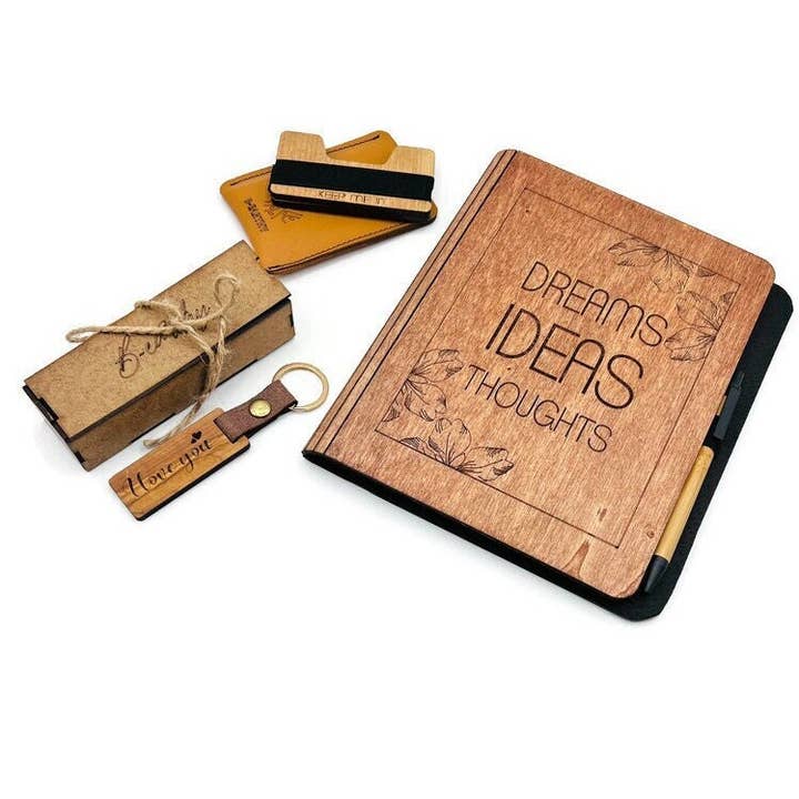 Dream Wedding Notebook, Keychains & Card Holder Set for wholesale by Bearthy