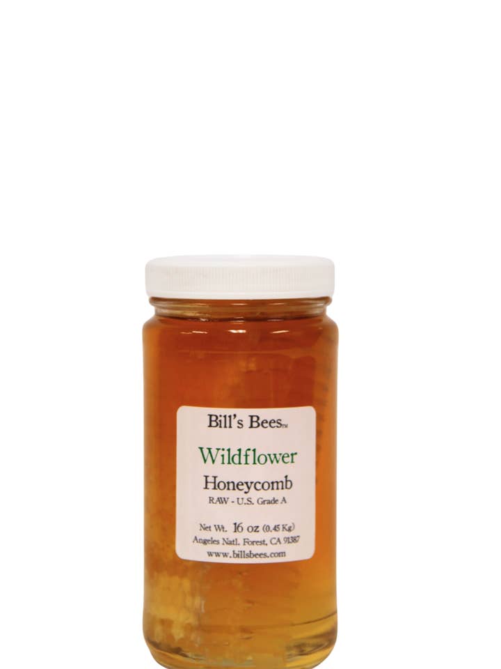 Raw Honeycomb Chunk - Wildflower for wholesale by Bill's Bees