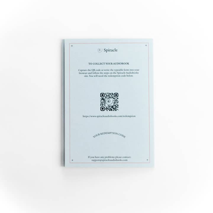 Spiracle Audiobooks - Wholesale Everyday Greeting Card - Audiobook in a Card: To The Lighthouse by Virginia Woolf11