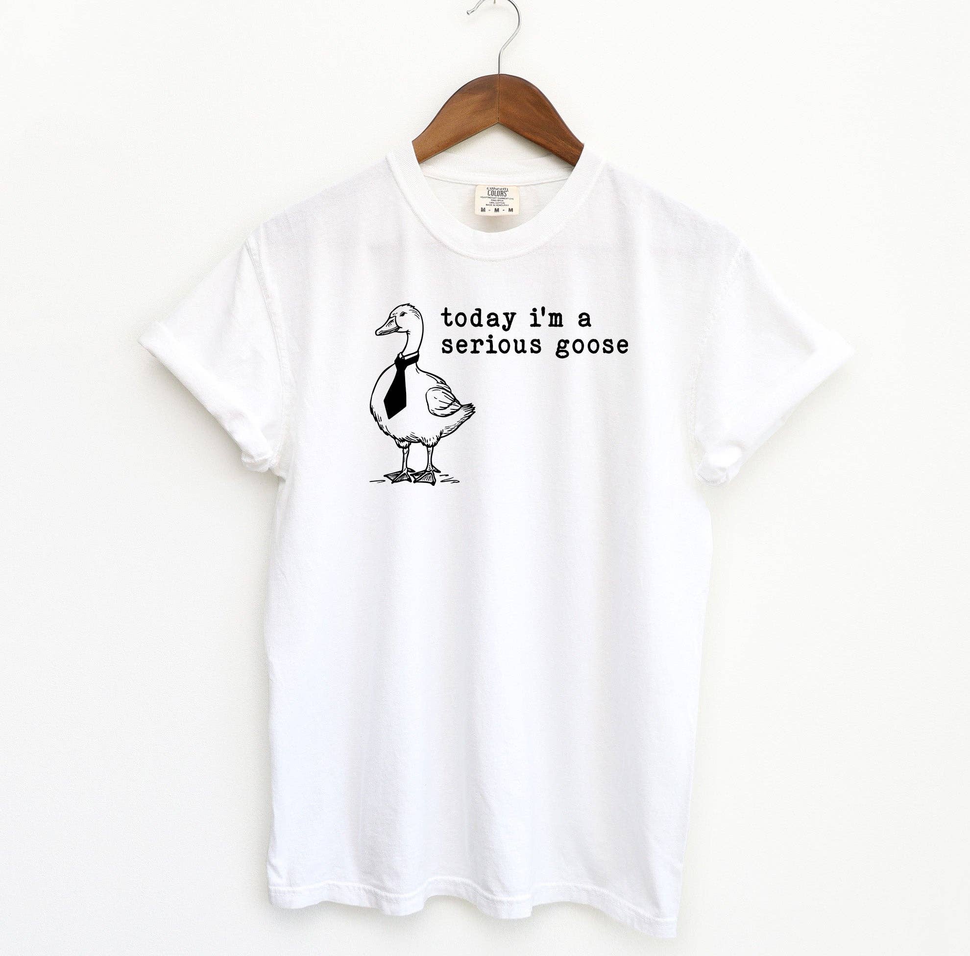 Blue Giraffe Inc - Vente T-shirt sérigraphié – unisexe - T-shirt Serious Goose4