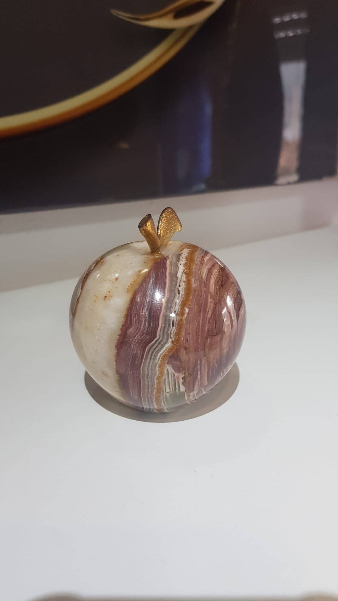 Luz das Pedras Naturais - Wholesale Spiritual Stone/Crystal - Onyx Stone Apple0