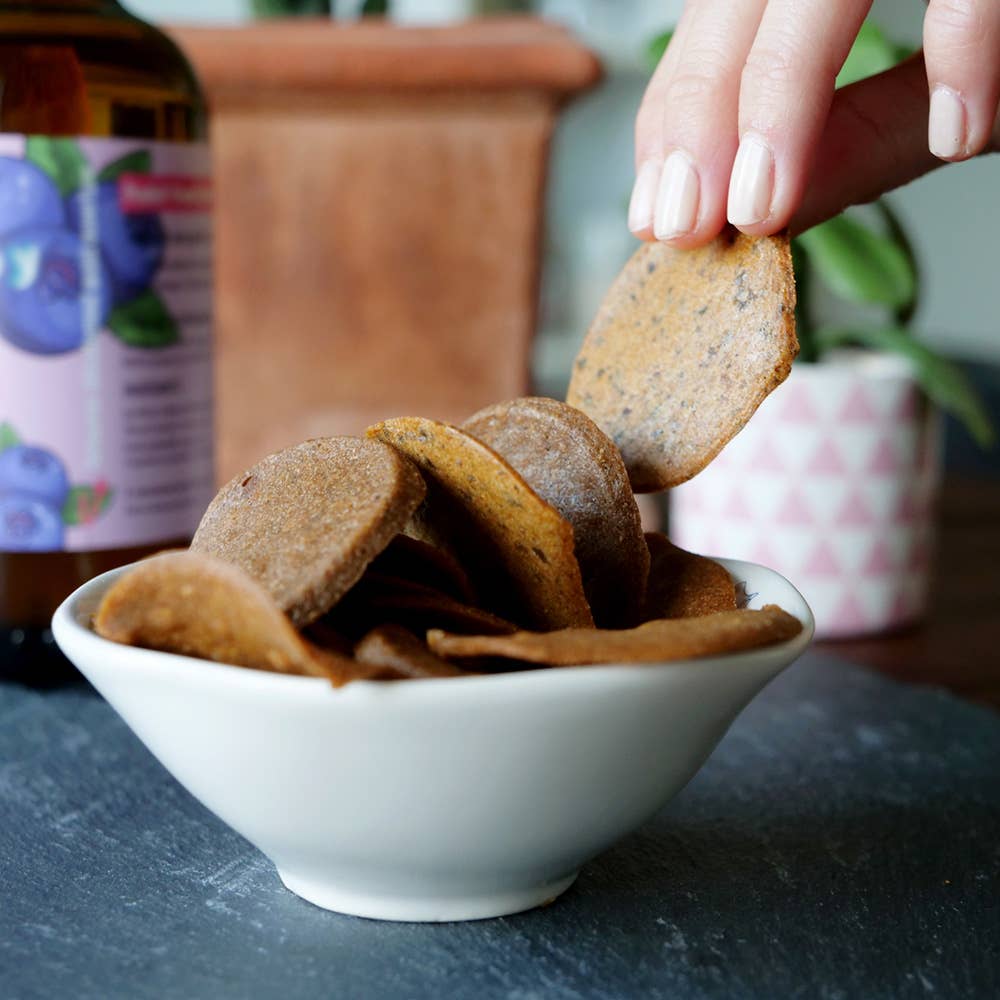 Biscuiterie des Vénètes - Wholesale Crisps - Buckwheat chips with seaweed - Organic1