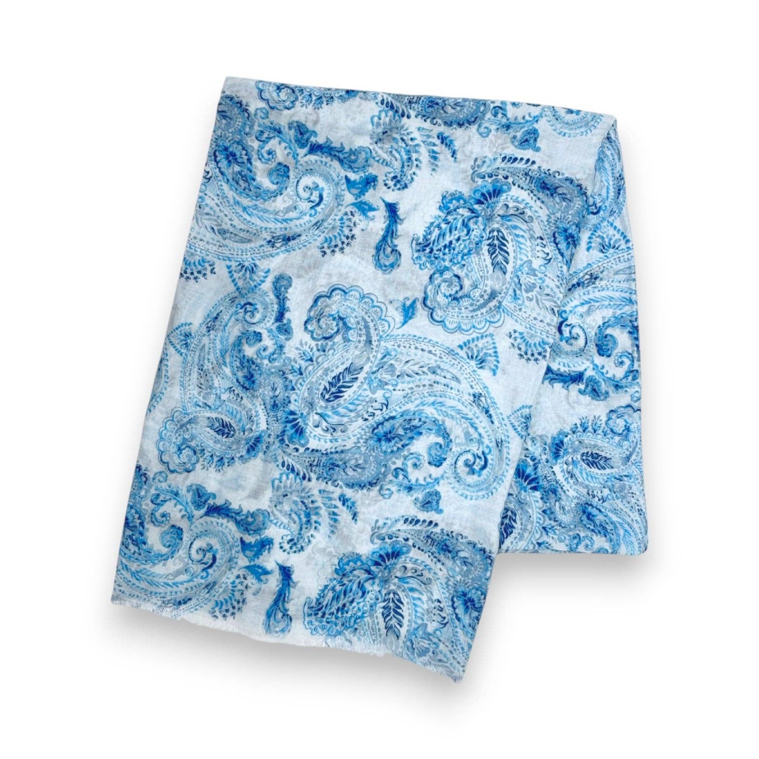 Lili Scarves (US Duty Free) – wholesale Scarf – Women's – Paisley Print Scarf1