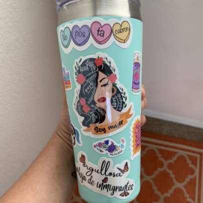 Lalatina Shop - Wholesale Sticker - plantita parent sticker,latinx stickers,laptop decals1