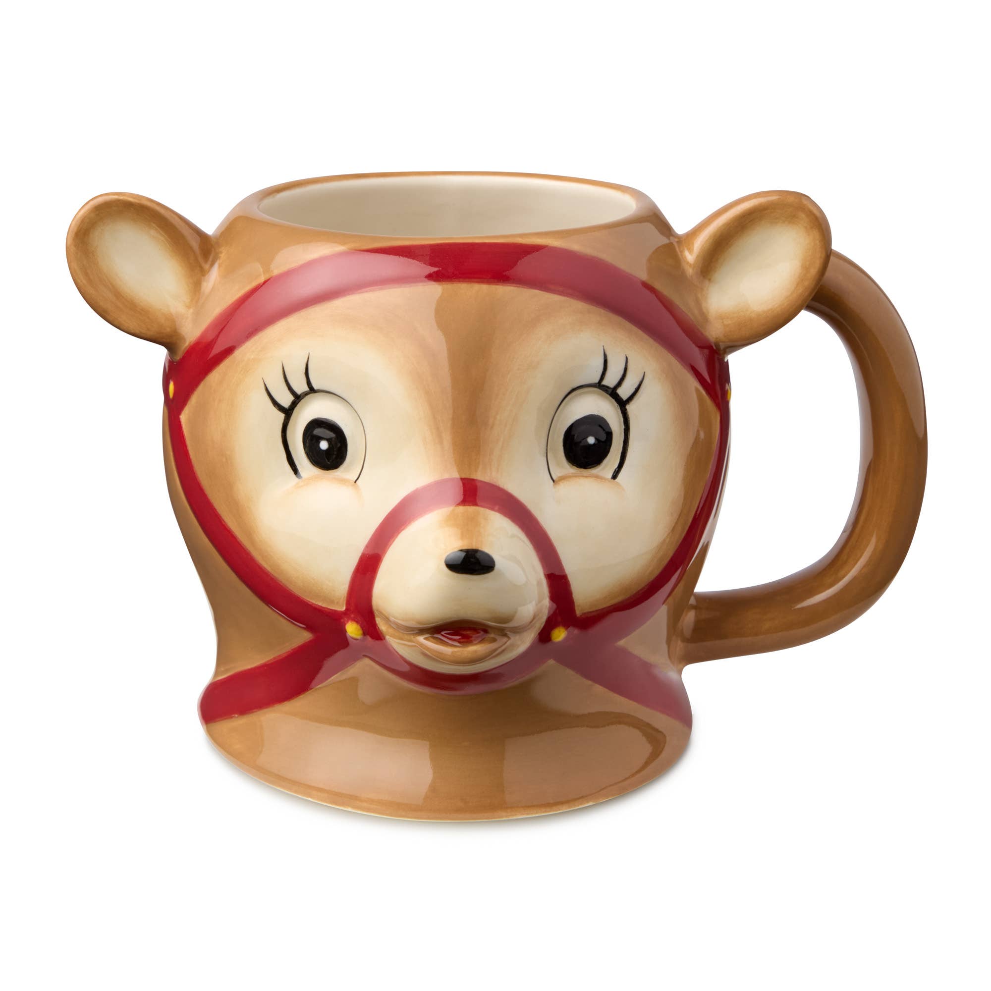 Certified International – wholesale Kaffekoppar – Santa Retro Julmuggar i 3D, 4-pack, 530 ml5