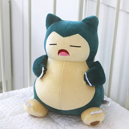 K_Wonderland - Vendita all'ingrosso Peluche - Bambini e neonati - Pockemon Snorlax, peluche morbido, regalo decorativo