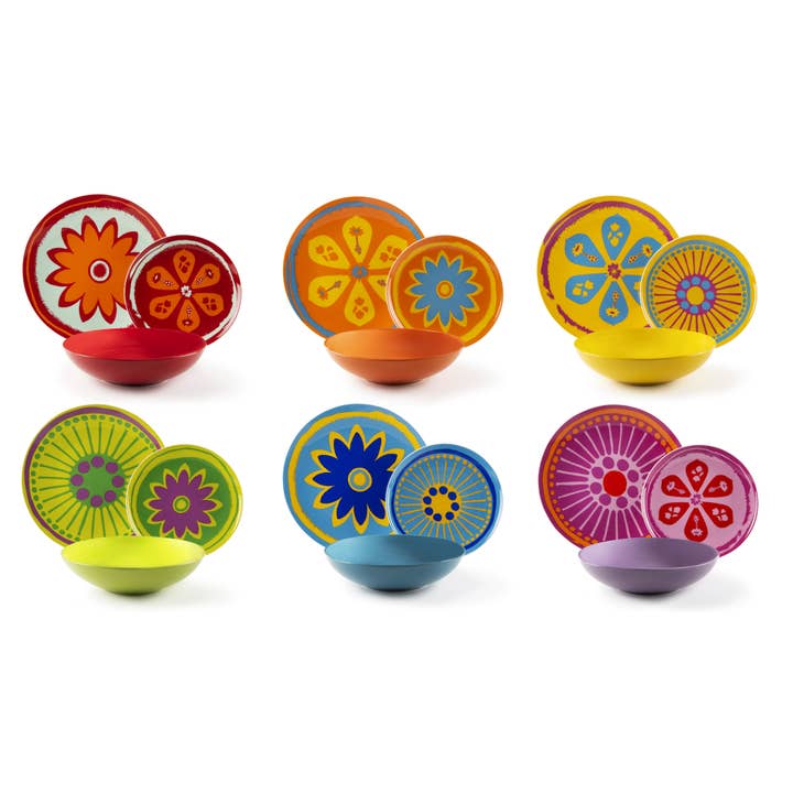 18-delig Serviesset Spring voor wholesale door Bergamaschi & Vimercati S.p.a.