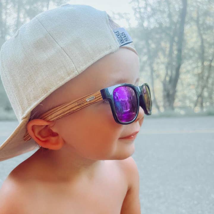 Hunnigton-Zebra Solbriller til Børn for engroshandel hos Knuckleheads Clothing