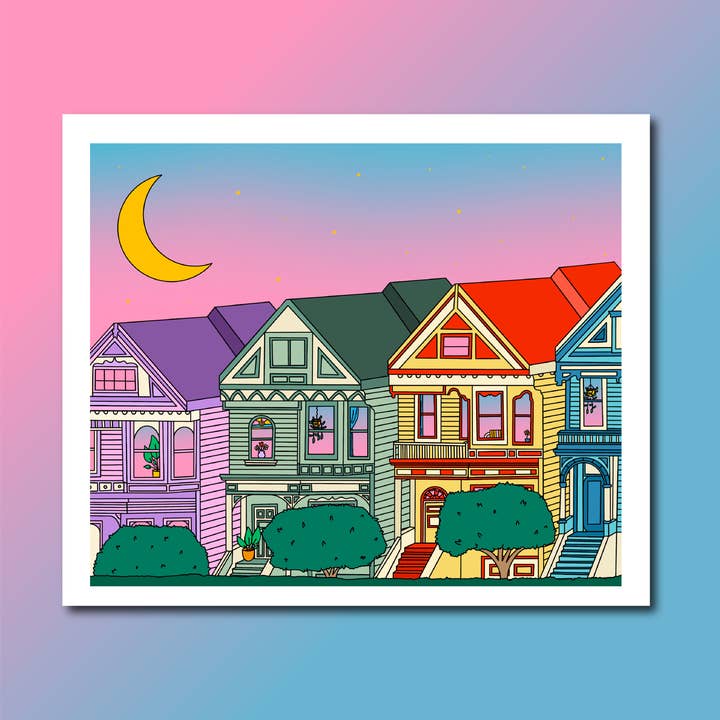 Impressão artística SF para senhoras pintadas por atacado de Katie Scarlett