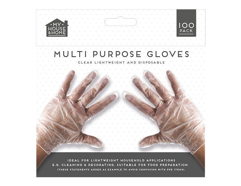 LMT-UK – wholesale Cleaning gloves – Multi Purpose Gloves - 100 Pack0