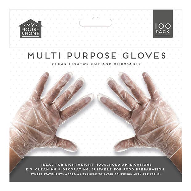 LMT-UK - Wholesale Cleaning Gloves - Multi Purpose Gloves - 100 Pack